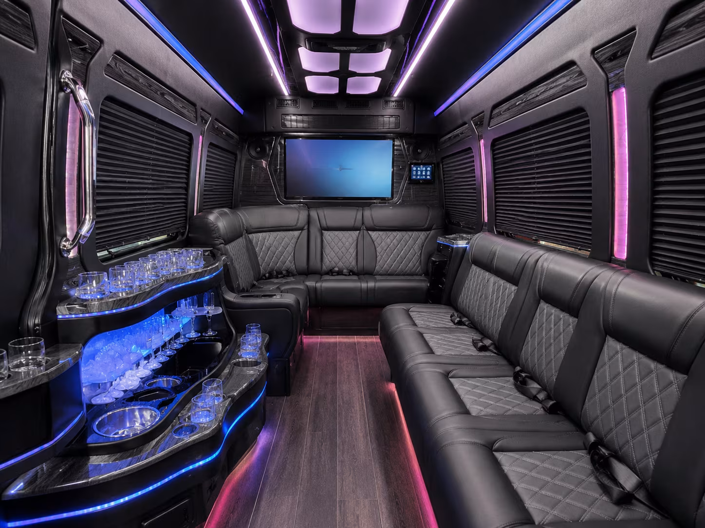 bus rental options for waterbury trips