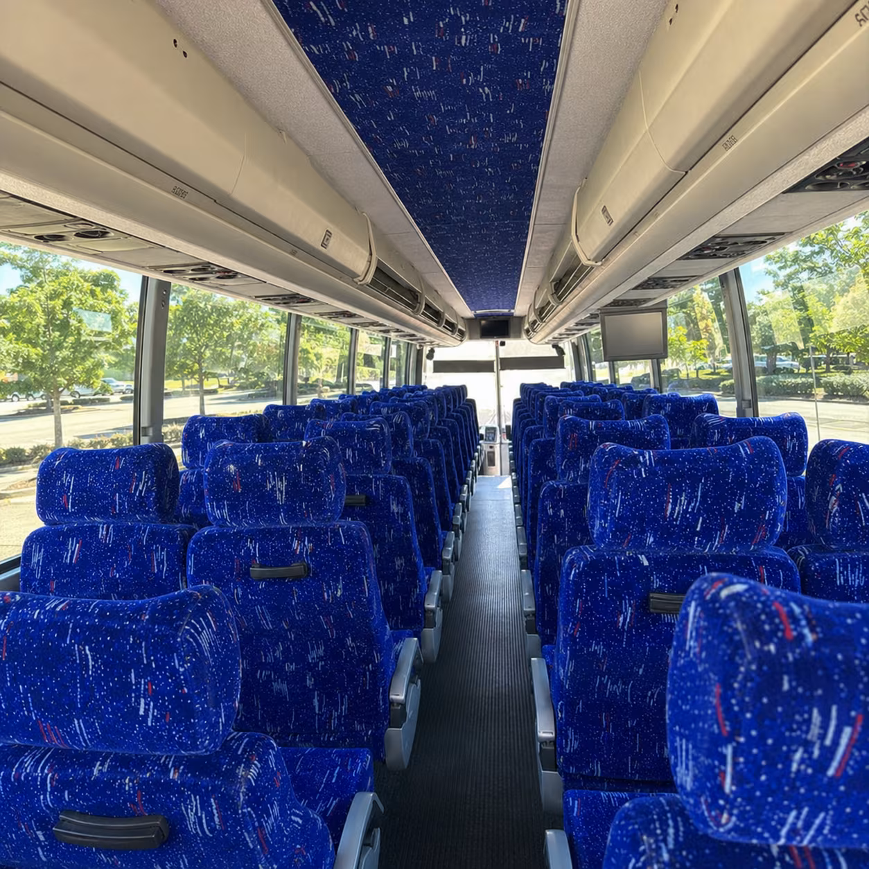 student athlete band and academic competition charter buses