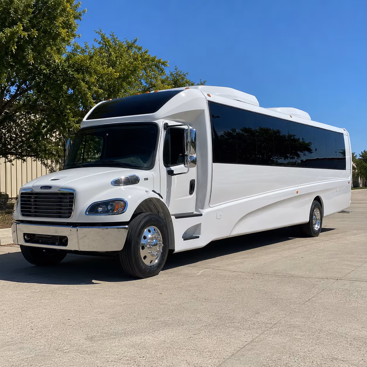 waterbury parking shuttle and park and ride bus rentals