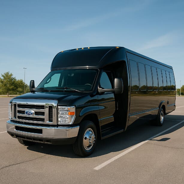 Waterbury Shuttle Bus Rentals 18 Passenger Shuttle Bus